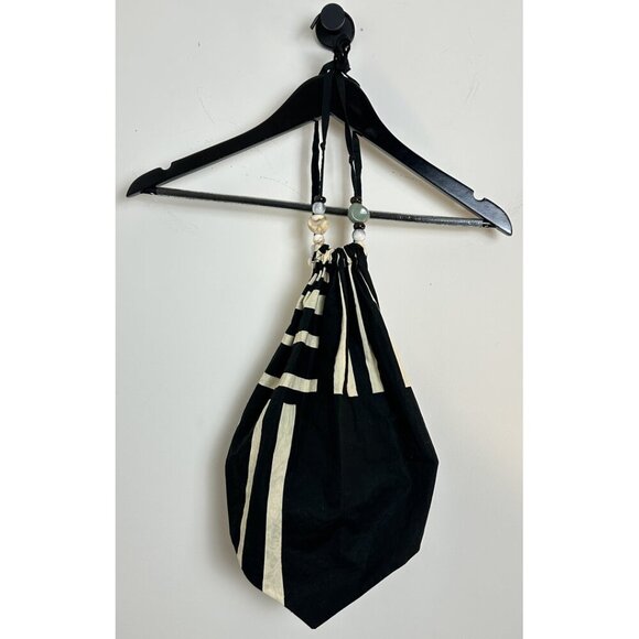 SIR. Linocut Beaded Scarf Top in Black/Cream Size US 4 - Picture 4 of 11
